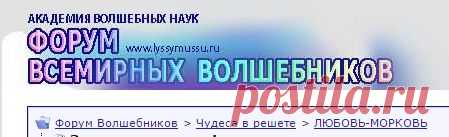 ЗАВЛЕКАЛОЧКА .......Завлекалочка моя! - Форум Волшебников