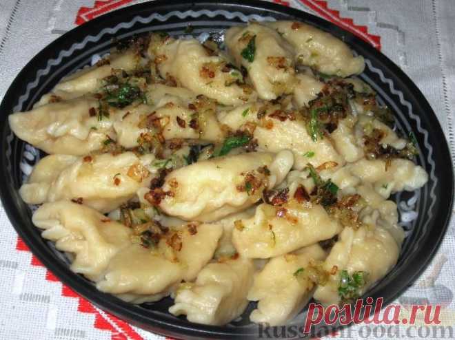 Вареники с картошкой, 30 рецептов