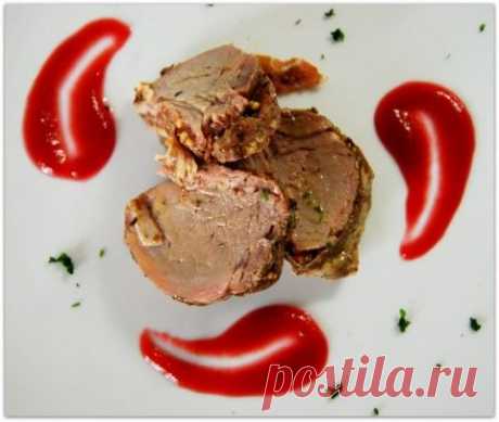 Кисло-сладкий сливовый соус с анисом к мясу