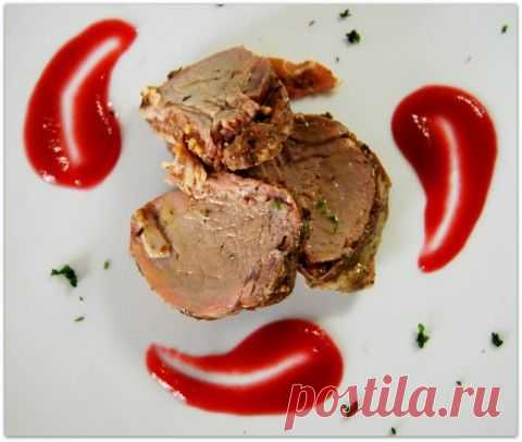Кисло-сладкий сливовый соус с анисом к мясу