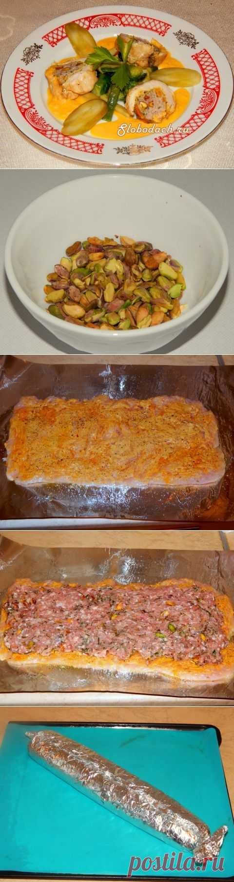 Куриный рулет "Банкетный"