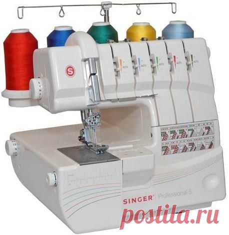 Энциклопедия Технологий и Методик - Регулировка натяжения нитей оверлока