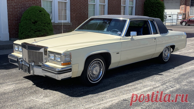 1984 Cadillac Coupe Deville / W185.1 | Indy 2019 / Аукционы Mecum 1984 Cadillac Coupe Deville представлен как Лот W185.1 в Индианаполисе, IN
