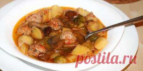 Грибы с фрикадельками в горшочках – рецепт приготовления в духовке