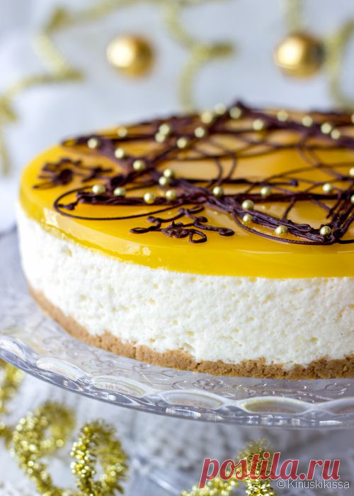 Höyhenenkevyt sitruunajuustokakku | Reseptit | Kinuskikissa