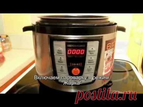 Макароны по флотски в мультиварке Redmond RMC PM-4506