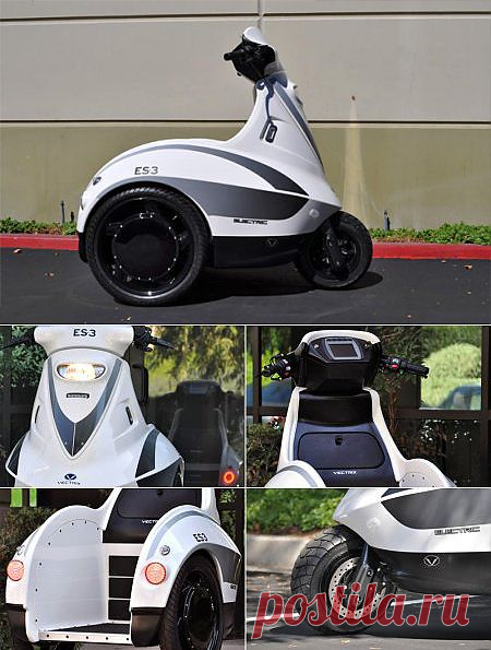 Bikers Life - Необычный трехколесник Vectrix ES-3