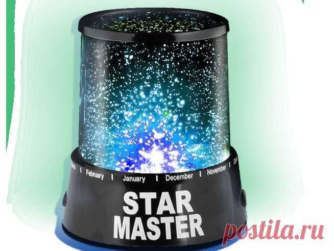 Ночник проектор "Звездное небо" с адаптером