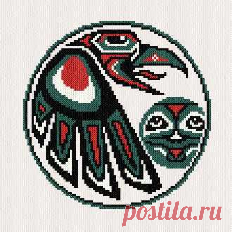 Raven and Moon Cross Stitch Pattern Choose from thousands of original cross stitch patterns designed by your favorite popular designers. Order online and instantly print your patterns right on your own home printer. Plus, use our Caption Maker tool to instantly chart your own words.