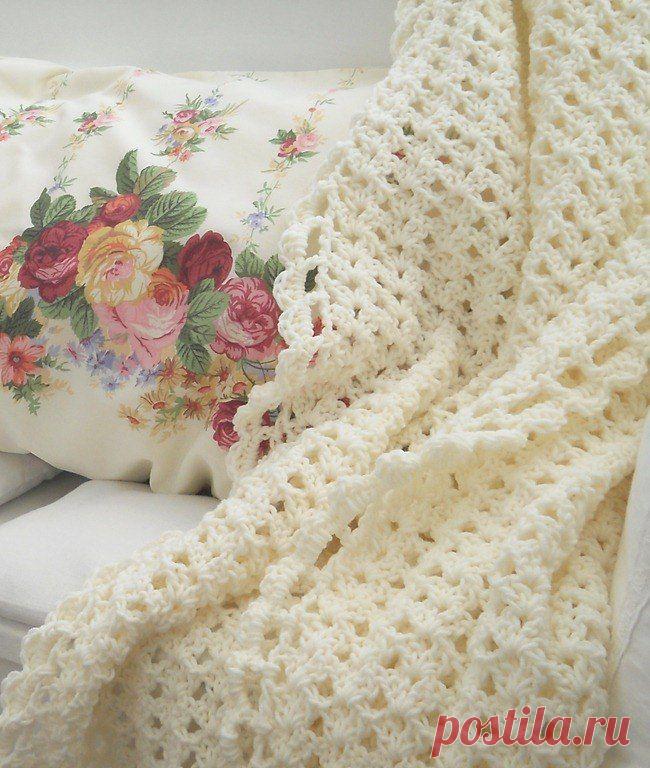 Красивый плед. Вязание для дома схемы | Все о рукоделии: схемы, мастер классы, идеи на сайте labhousehold.com