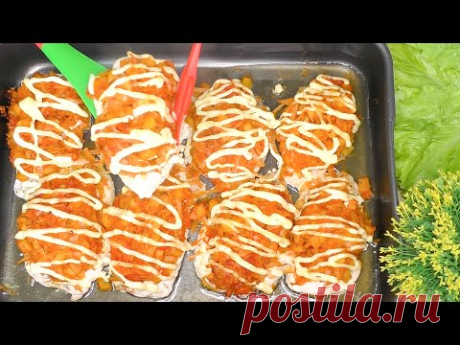 Такую вкуснятину Вы в ресторане не найдете! Готовлю быстро Куриную Грудку с овощами #641​