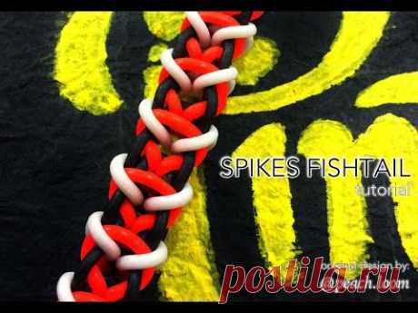 SPIKES FISHTAIL Monster Tail bracelet tutorial