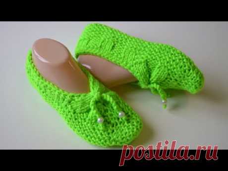 Следки за час двумя спицами