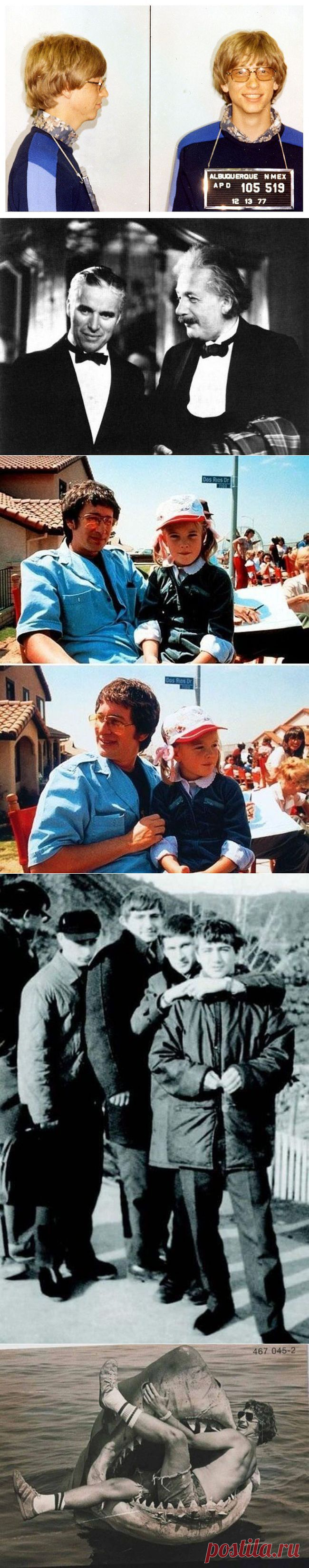 ФотоТелеграф » Неизвестные фотографии известных людей