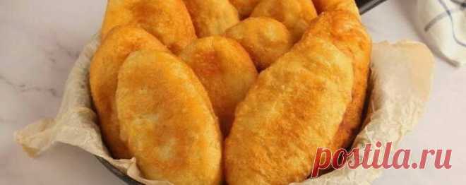 Пирожки с картошкой жареные на сковороде - 7 рецептов с пошаговыми фото