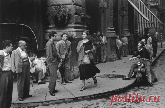 Легендарная фотосерия Рут Оркин «Американка во Флоренции»