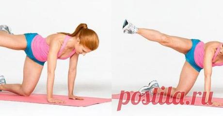 Идеальная попа всего за 15 минут в день! Эти упражнения сделают твои ягодицы сексуальными.