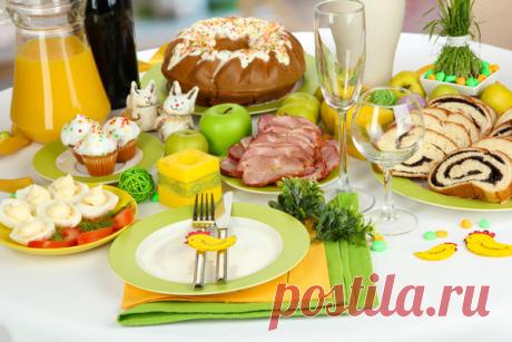 Меню на Пасху 2018 - рецепты праздничных блюд (фото)