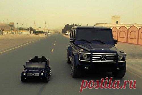 Детский Mercedes-Benz G55 AMG - $460 на Fancy