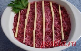 Салат "Полосатик" / Овощные салаты / TVCook: пошаговые рецепты с фото