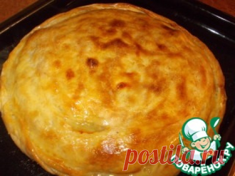 Лезгинский пирог с картофелем и мясом &quot;Цкан&quot;