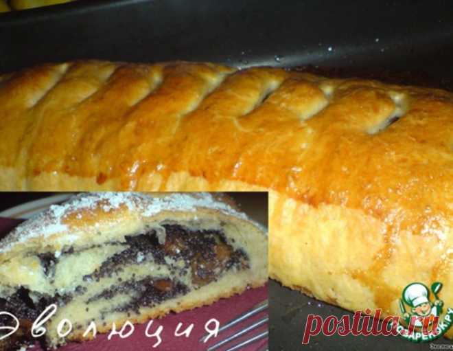 Маковый и ореховый рулеты 