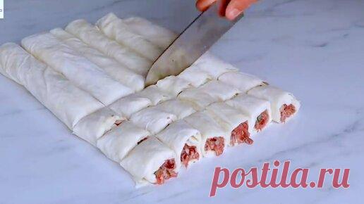 Страна Кулинарии | Вот что нужно готовить на ужин за 10 минут без муки без яиц без раскатки.(делюсь рецептом)