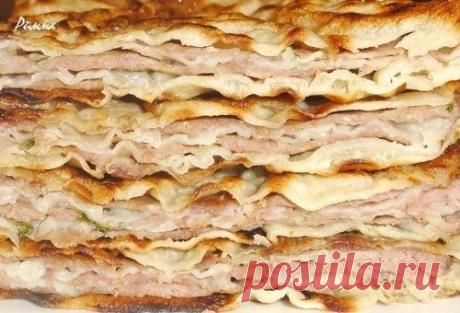 Китайские лепешки с мясом - безумно вкусные и сочные
