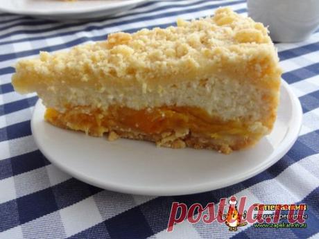 Пирог с творогом и курагой | Рецепты приготовления блюд с фото