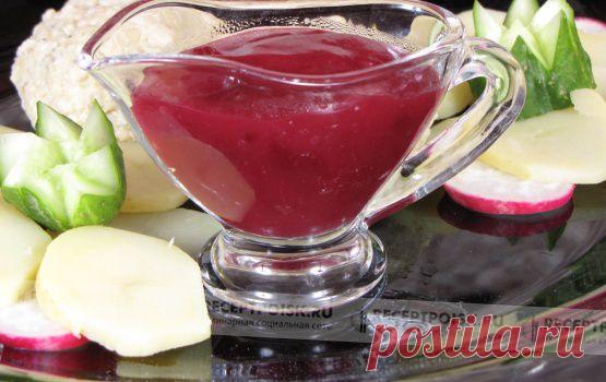 Соус из крыжовника с чесноком, кулинарный рецепт с фотографиями