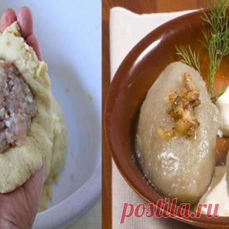 Превосходное блюдо из Прибалтики! Цеппелины по-литовски