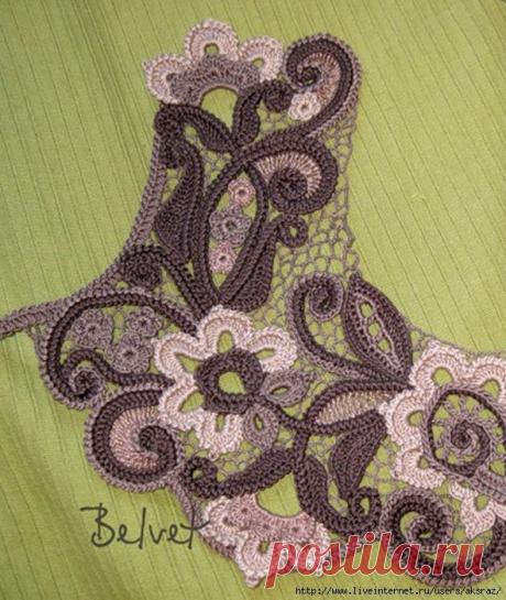 МОТИВЫ ИРЛАНДСКОГО КРУЖЕВА.