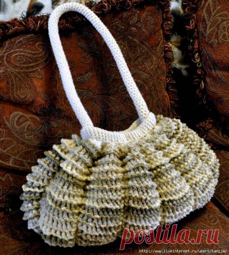 Эффектная сумочка &quot;Мирабелла&quot; (крючок).