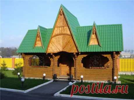 Різьблені альтанки