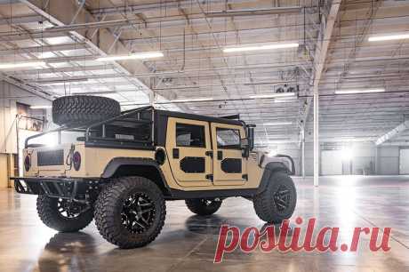 Новый Hummer H1 от Mil‑Spec разорвет пустыню на куски | Автоутро | Яндекс Дзен