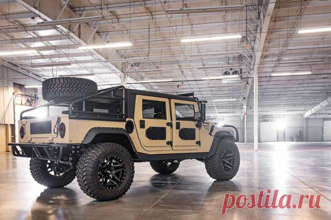Новый Hummer H1 от Mil‑Spec разорвет пустыню на куски | Автоутро | Яндекс Дзен
