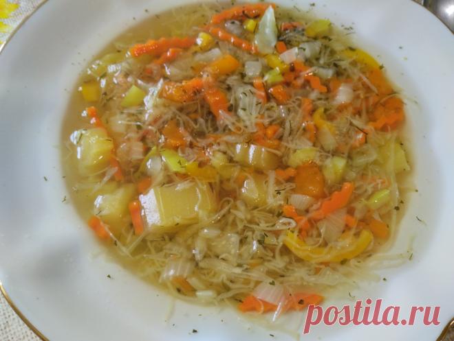 Никогда не думала, что овощной суп будет таким вкусным😋😋😋 - рецепт автора Наталья Пушкарева 📷📸
