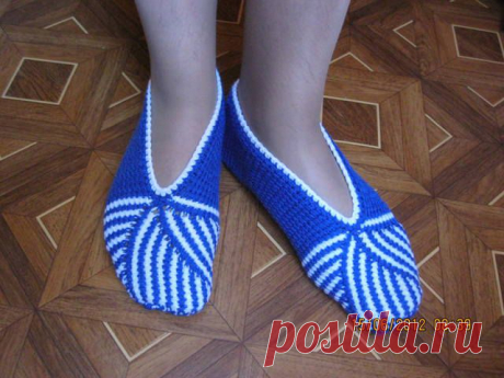 МК Следки тунисским вязанием