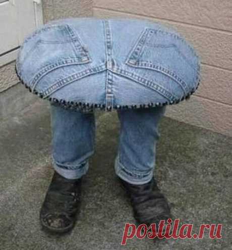 Как использовать старые джинсы? Еще идейки!