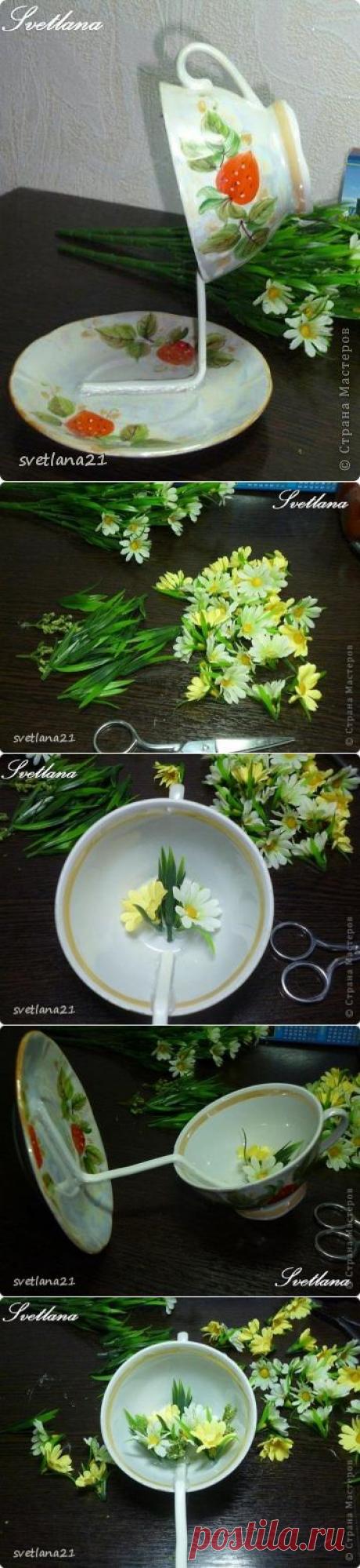 Цветочные чашечки процесс изготовления | Страна Мастеров