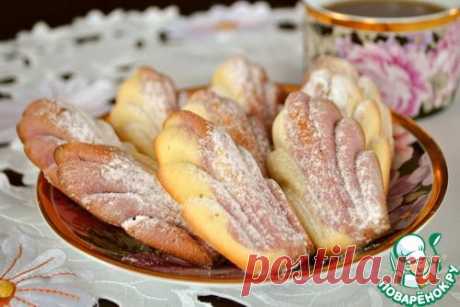 Мадленки сливочно-вишневые - кулинарный рецепт