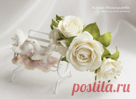 Цветы из фоамирана