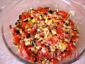 Овощной микс в микроволновке