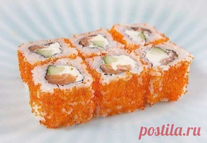 Роллы «Филадельфия» по-домашнему