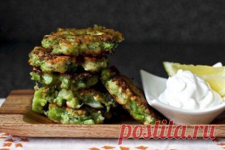 Оладушки с брокколи и сыром | Банк кулинарных рецептов