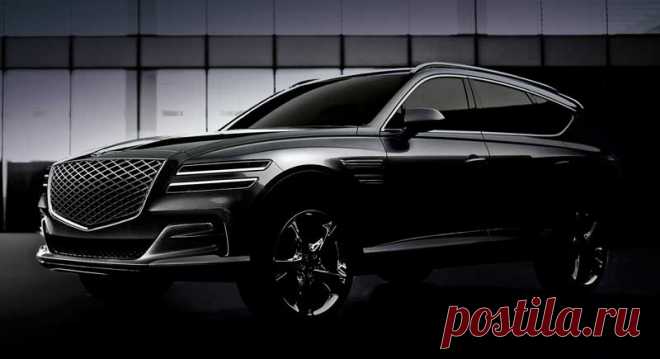 Genesis GV80 2020, новый 7-местный кроссовер