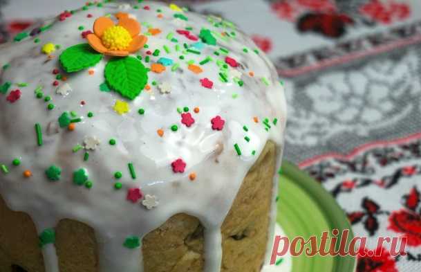 Глазурь для кулича — рецепты приготовления