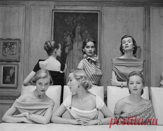 Стиль, красота и изящность: 25 фотографий очаровательных девушек в 1940-1950х годах