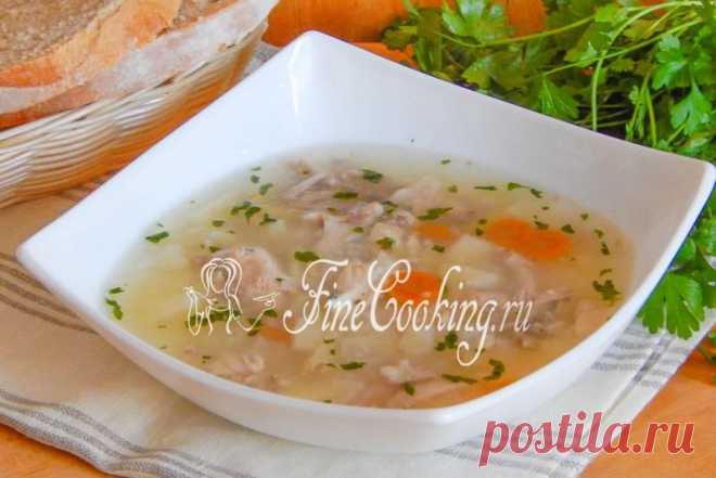 Суп куриный с рисом - FineCooking.ru