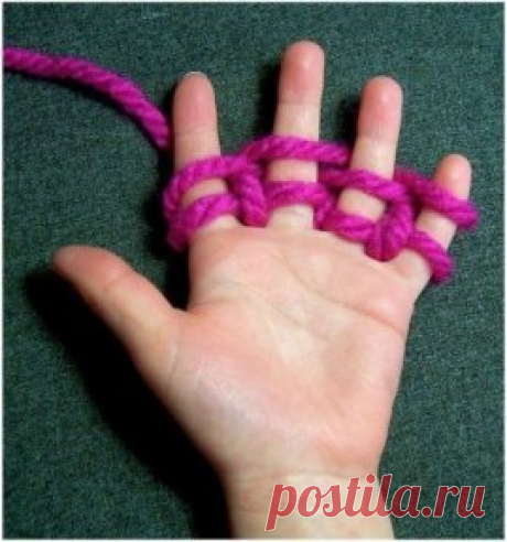 Вязание на пальцах